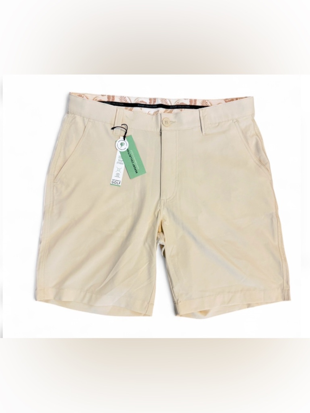 NWT Report Collection Performance Golf Shorts Clay Size 36